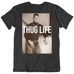 The Rock Thug Life Cool Funny  T Shirt