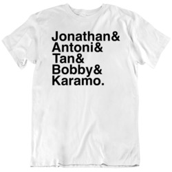 Queer Eye Name Jonathon Antoni Tan Bobby And Karamo Yaaas T Shirt