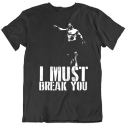 Khabib Nurmagomedov I Must Break You MMA Champion T Shirt