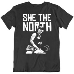 She The North Bianca Andreescu Canadian Tennis Star Tennis Fan T Shirt