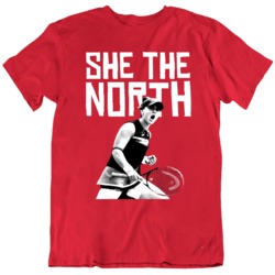 She The North Bianca Andreescu Canadian Tennis Star Tennis Fan v2 T Sh