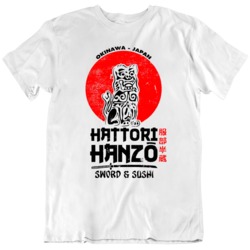 Hattori Hanzo Kill Bill Retro Vintage Yubari Sword Sushi Tarantino Car