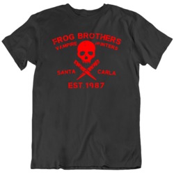 Lost Boys Frog Brothers  Vampire Hunters  80s Movie  T Shirt