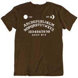 Ouija Board Occult  Horror Retro Board Game  T Shirt