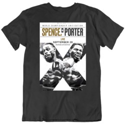 Errol Spence Jr Vs Shawn Porter Fight Poster Boxing Fan V2  T Shirt