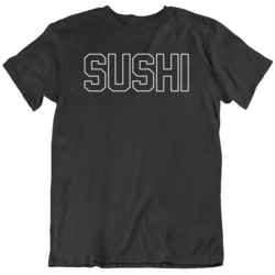 Sushi Food Fan v2 T Shirt