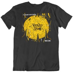 Cabaret Nocturne VooDoo Spunk Music Lover Fan   T Shirt