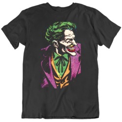 The Joker Villain Retro Comic Fan V3 T Shirt