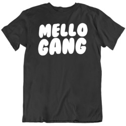 Marshmello Melo Gang Music Fan Black T Shirt