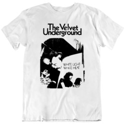 White Light White Heat Album Art The Velvet Underground Music Fan T Sh