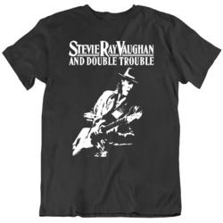 Live Alive Album Art Stevie Ray Vaughan Music Fan T Shirt