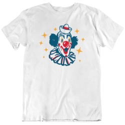 88 Glam Clown Music Fan  T Shirt