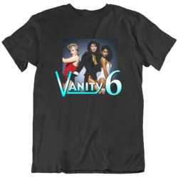 Vanity 6 Denise Matthews Vanity  80's Pop Retro Fan v2 T Shirt