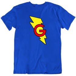 Super Grover Retro Tv Show Charactrer  T Shirt