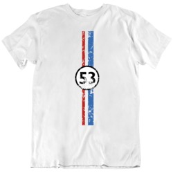 Retro Movie Herbie Love Bug 53 Fan T Shirt