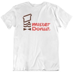 Mister Donut Food Fan Distressed T Shirt