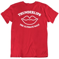 Thunderlips The Ultimate Male Rocky 3 Movie Fan  T Shirt