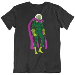 Retro Mysterio Villian Retro Comic Fan T Shirt