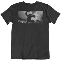 2001 A Space Odyssey Ape Smash Tool Movie Fan  T Shirt