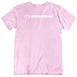 Mean Girls On Wednesday We Wear Pink Movie Fan  T Shirt