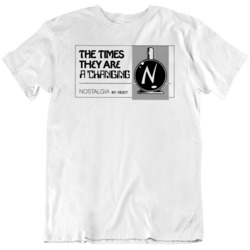 The Watchmen Nostalgia By Veidt Advertisement  T Shirt