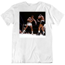 Muhammad Ali vs Cleveland Williams 1966  Boxing Fan White T Shirt