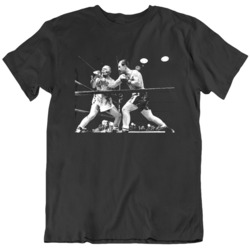 Rocky Marciano Vs Jersey Joe Walcott Classic Fight Boxing Fan   T Shir