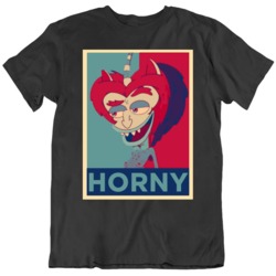 Hormone Monster Hope HORNY Big Mouth Fan T Shirt