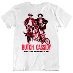 Butch Cassidy And The Sundance Kid  Movie Classic Western T Shirt