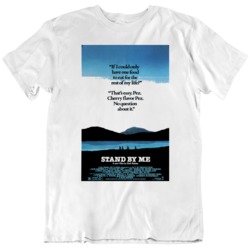 Stand By Me 1980s Comedy Movie Film Vintage Poster T Shirt