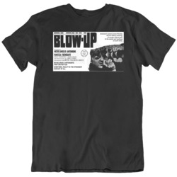 Blow up 1967 Retro Movie Film Vintage Poster  T Shirt