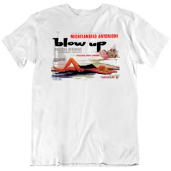 Blow up 1967 Retro Movie Film Vintage German Poster  T Shirt