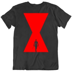 Scarlett Johansson Black Widow Movie Poster Fan  T Shirt