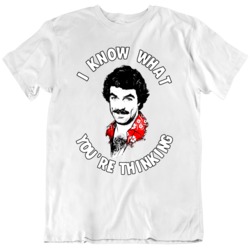 Magnum PI  Retro 80s I Know What You're Thinking TV Detective Sho