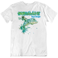 Parliament Aqua Boogie Funk Retro Vintage Earth Wind Fire White Distre