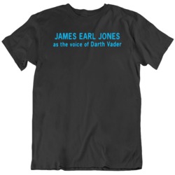 James Earl Jones Darth Vader Star Wars Fan  T Shirt
