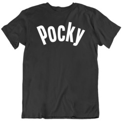 Pocky Snack Fan Black  T Shirt