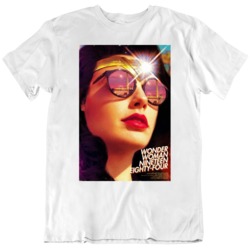 Wonder Woman 1984 Retro Style Movie Poster Fan v2 T Shirt