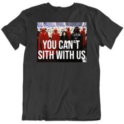 Cult Classic  Star Wars Darth Vader And Sidious Movie Fan You Cant Sit