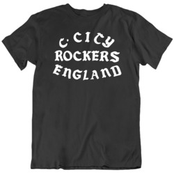 C City ROCKERS Vintage The Clash Black T Shirt