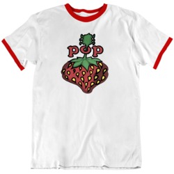 Strawberry Pop Fan  T Shirt