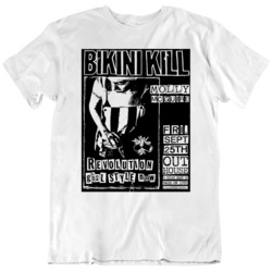 Bikini Kill  Punk Flyer Music v2 T Shirt