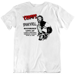 The Cramps Lux Interior Punk Rock Psychobillie Spank n Roll Live Tour 