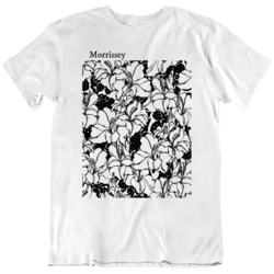 Morrissey Gladioli Music Fan  T Shirt