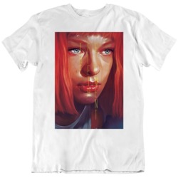 The Fifth 5th Element  Leeloo  Retro VIntage Cult Movie T Shirt