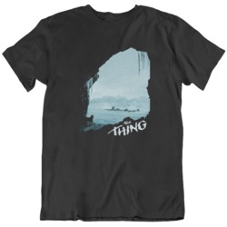 Retro Movie The Thing Sci Fi  T Shirt