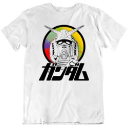 Gundam Mobile Suit Sci Fi Anime Manga Science Fiction Retro Vintage  T