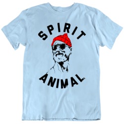 Spirit Animal Bill Murray  Life Aquatic   Steve Zissou Movie Fan T Shi