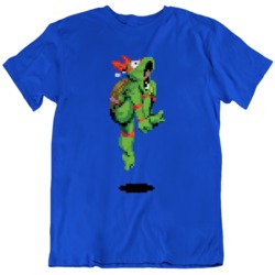 Funny TMNT Video Arcade My Toe Fan  T Shirt