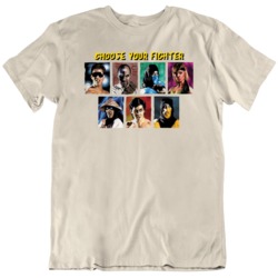 Mortal Kombat Line Up Video Game Fan Retro T Shirt